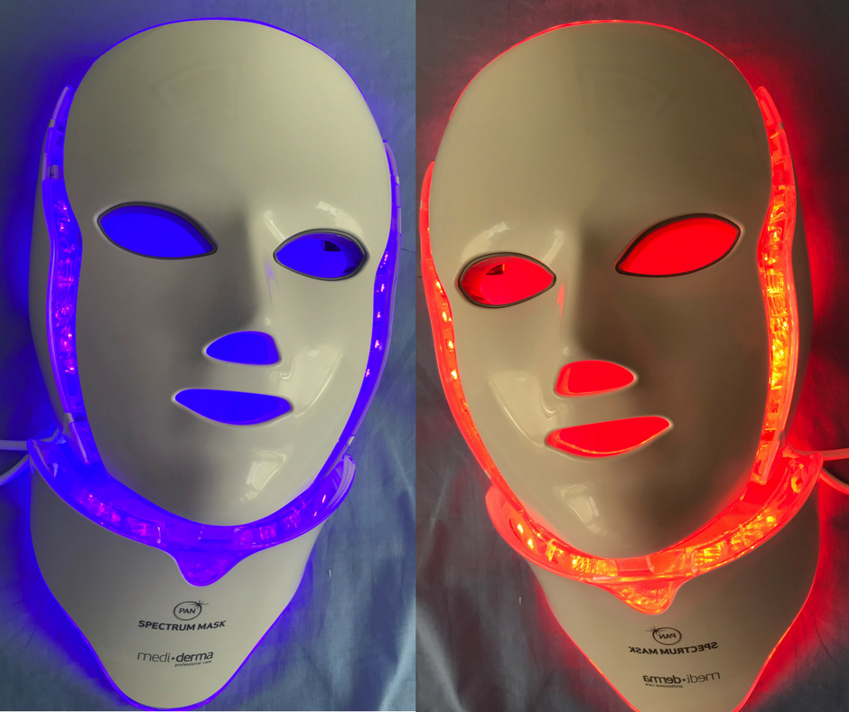 masca anti-imbatranire cu lumina rosie)